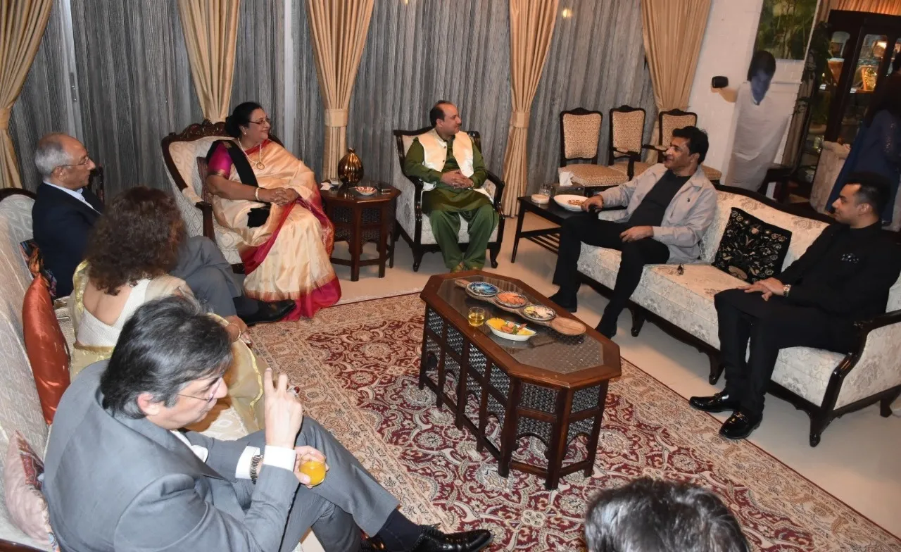 Pakistan High Commissioner hosts dinner in honour of Rahat Fateh Ali Khan