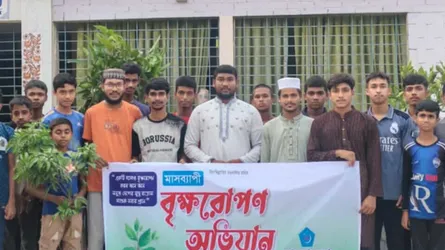 রংপুরে ছাত্রশিবিরের উদ্যোগে বৃক্ষরোপণ ও গাছ বিতরণ