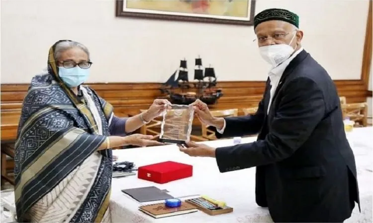 ‘আন্তর্জাতিক শান্তি পুরস্কার’ পেল বাংলাদেশ
