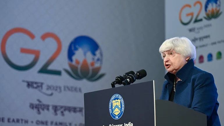 Ukraine aid is the best boost for global economy: Yellen