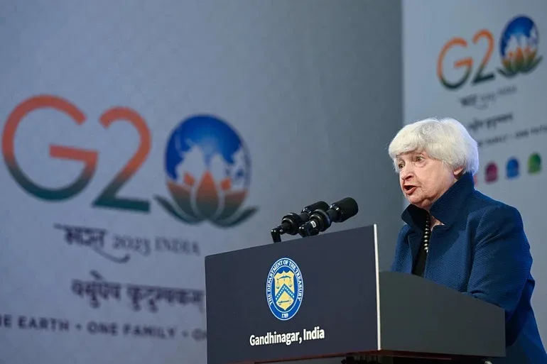 Ukraine aid is the best boost for global economy: Yellen