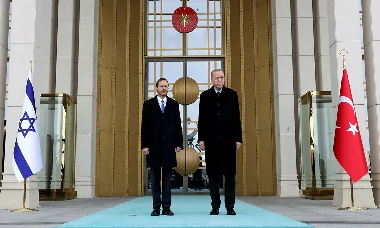 Erdogan sees turning point in Turkey-Israel ties, with eye on energy