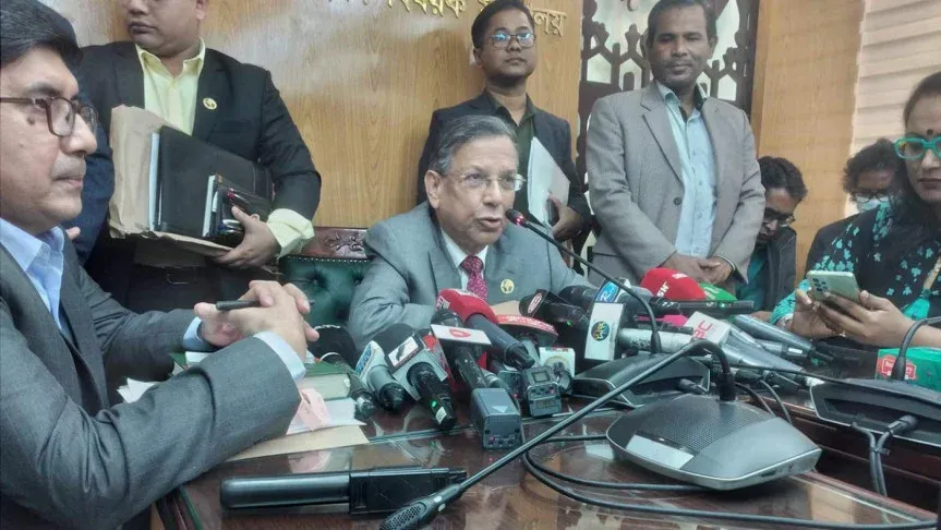কারও অঙ্গুলি হেলনিতে দেশ চলবে না : আইনমন্ত্রী
