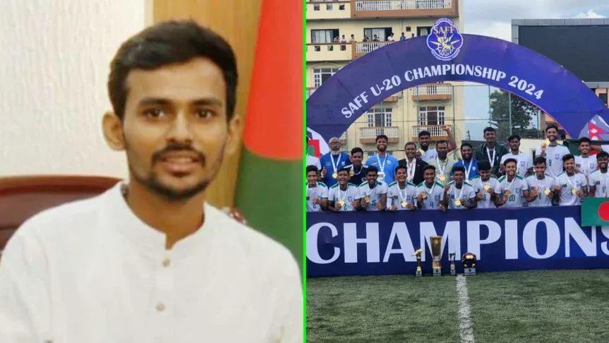 দেশে ফিরেছেন সাফজয়ীরা, সন্ধ্যায় ক্রীড়া উপদেষ্টার সাক্ষাৎ