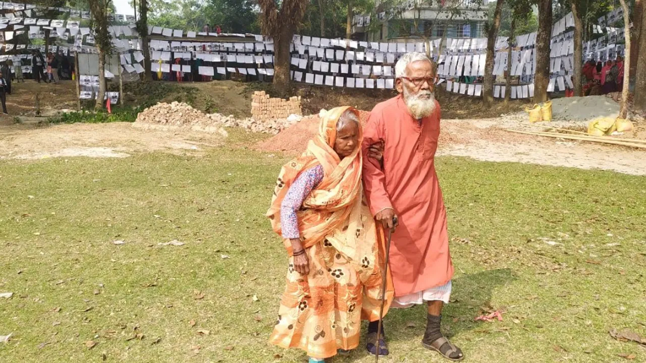 ৬৫ বছর ধরে একসঙ্গে ভোট দেন স্বামী-স্ত্রী