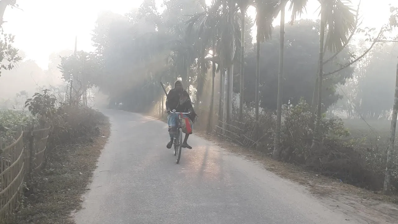 ফের ঘন কুয়াশার চাদরে পঞ্চগড়