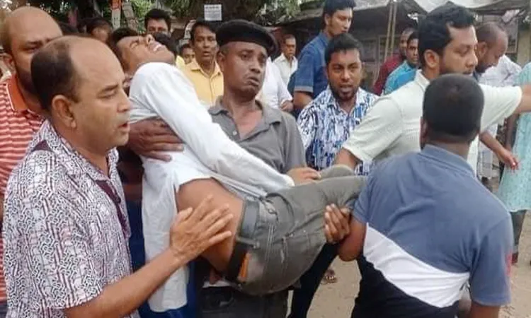 সিপিবির জনসভায় ছাত্রলীগের হামলা, আহত ৩৫