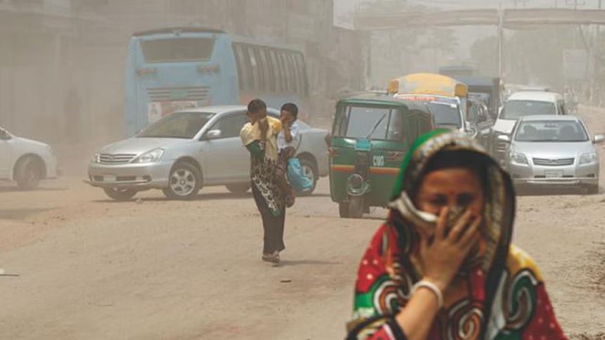 Dhaka’s air 3rd most polluted in the world this morning