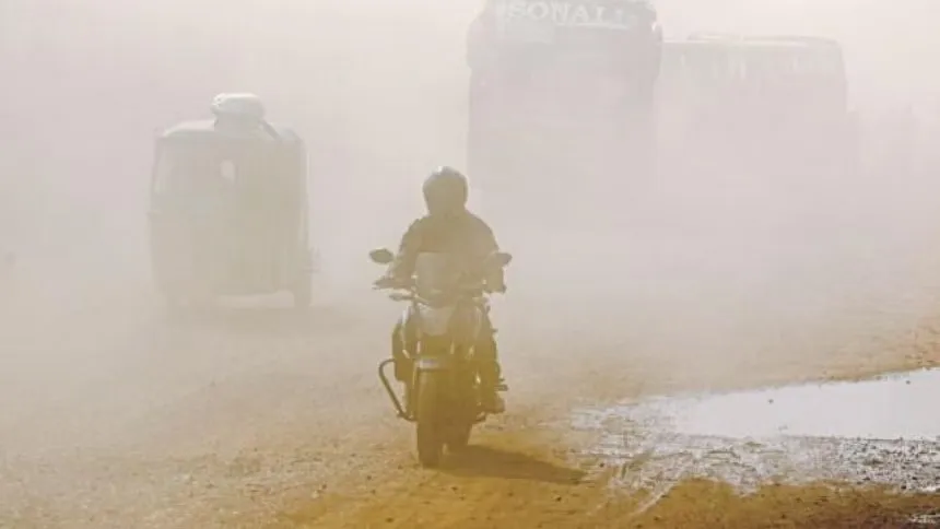 Dhaka's air most polluted in the world this morning