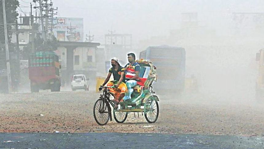 Dhaka’s air 2nd worst in the world for two consecutive days