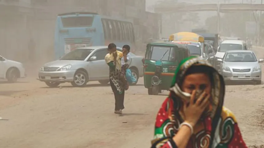 Dhaka’s air 2nd worst in the world this morning