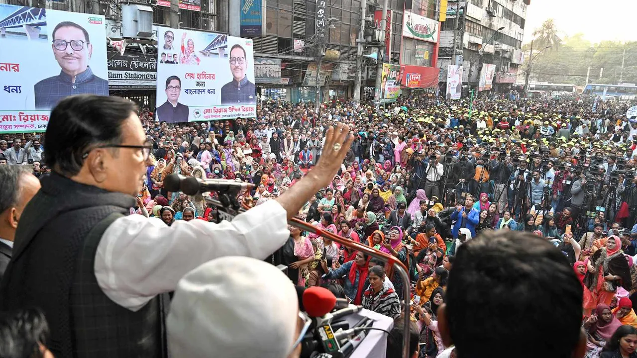 নির্বাচনের খেলা শেষ, এখন খেলা হবে রাজনীতির : ওবায়দুল কাদের