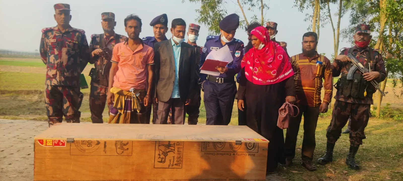 চুয়াডাঙ্গা সীমান্তে গুলিতে নিহত বাংলাদেশি যুবকের লাশ ৮ দিন পর ফেরত দিল বিএসএফ