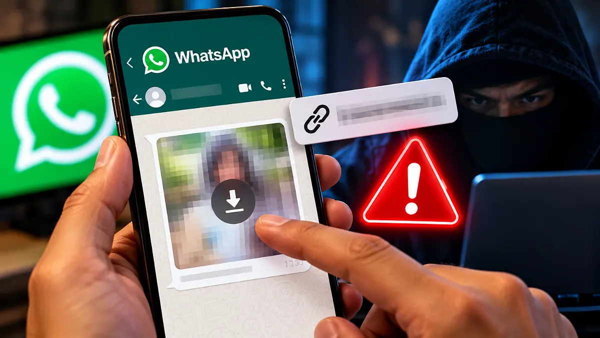 হোয়াটসঅ্যাপে অচেনা নম্বর থেকে ঝাপসা ছবি পাঠিয়েছে?