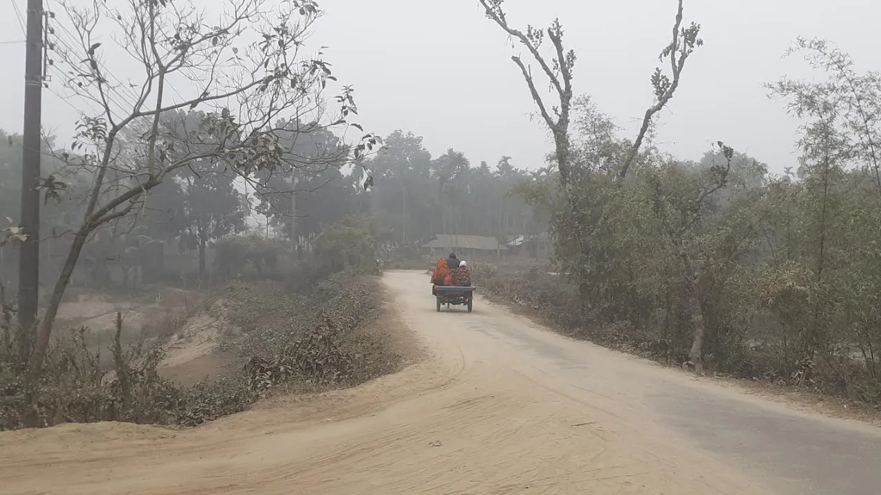পঞ্চগড়ে ফের বইছে শৈত্যপ্রবাহ
