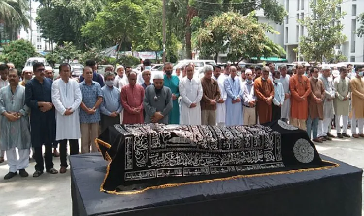 জাতীয় প্রেস ক্লাবে অমিত হাবিবের জানাজা অনুষ্ঠিত