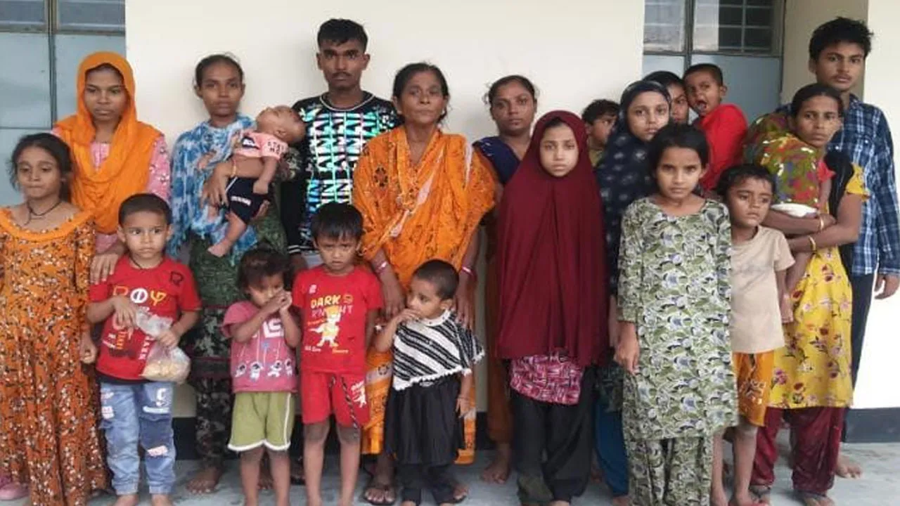 পঞ্চগড় সীমান্তে ভারতের পুশইন, ১৩ শিশুসহ আটক ২১