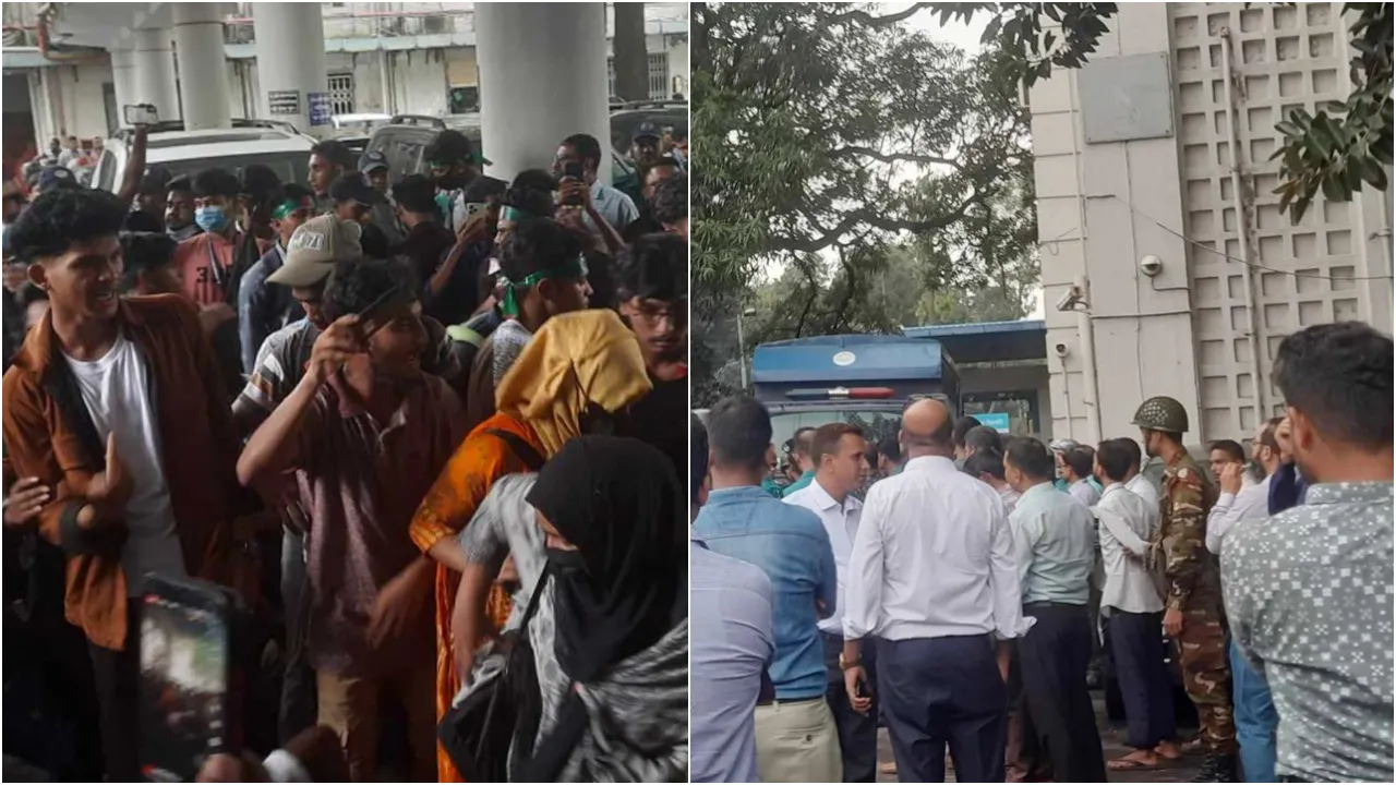 সচিবালয়ে ঢুকে বিক্ষোভ, শাহবাগ থানার মামলায় গ্রেপ্তার ২৬