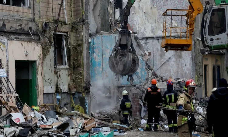 Ukraine says 22 missing after Dnipro strike, 44 dead