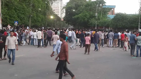 ধাওয়া-পাল্টা ধাওয়া, রণক্ষেত্র ঢাকা বিশ্ববিদ্যালয়