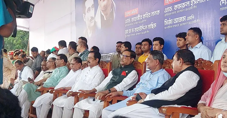 শান্তি সমাবেশ থেকে আ.লীগের ৫ দফা ঘোষণা