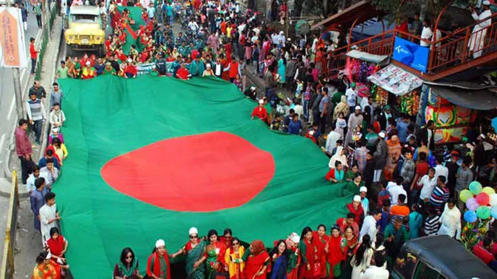 আ.লীগের বিজয় শোভাযাত্রা শুরু