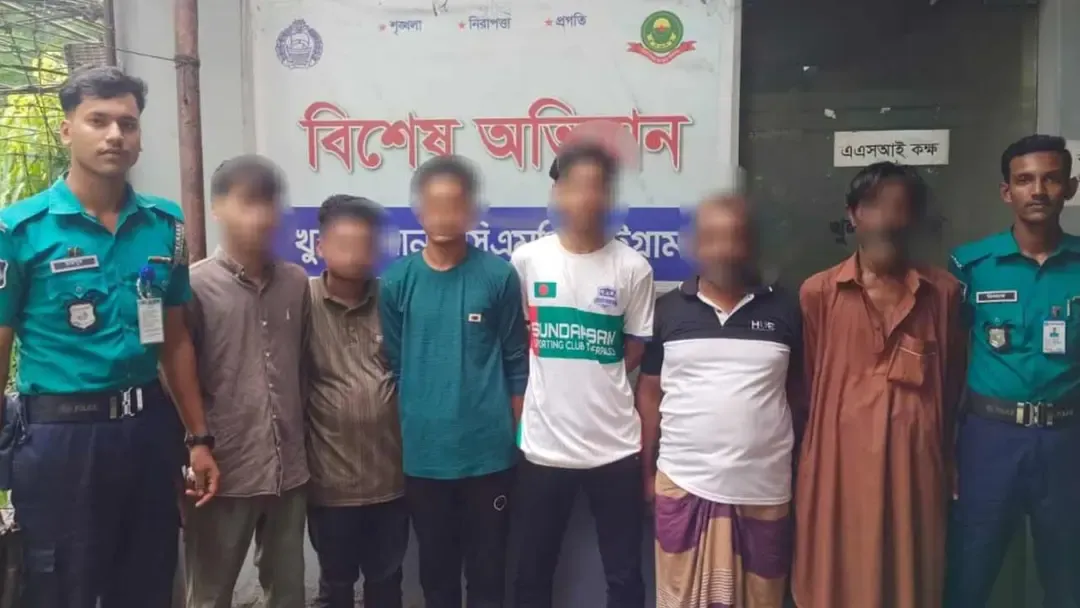 কার্যক্রম নিষিদ্ধ আ. লীগের ৬ নেতা গ্রেপ্তার