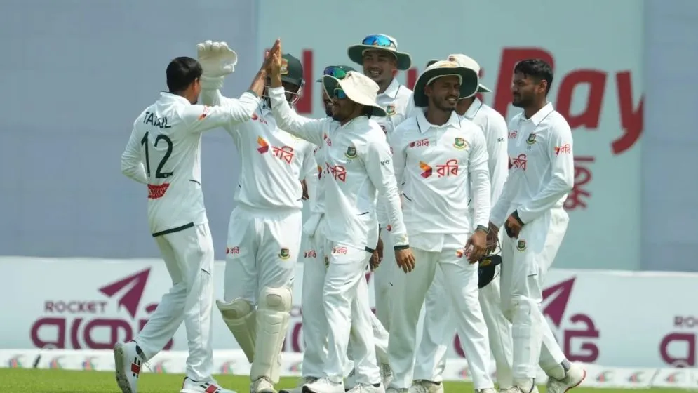 ২৩২ রানে অলআউট পাকিস্তান, ৪৬ রানের লিড পেলো বাংলাদেশ