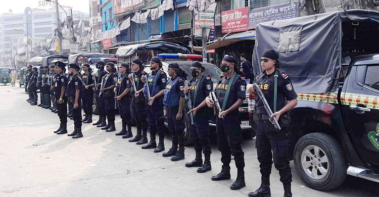 সারাদেশে টহল দিচ্ছে র‌্যাবের ৪৬০ দল