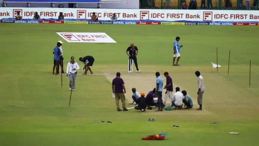 কানপুর টেস্টের তৃতীয় দিনও পরিত্যক্ত