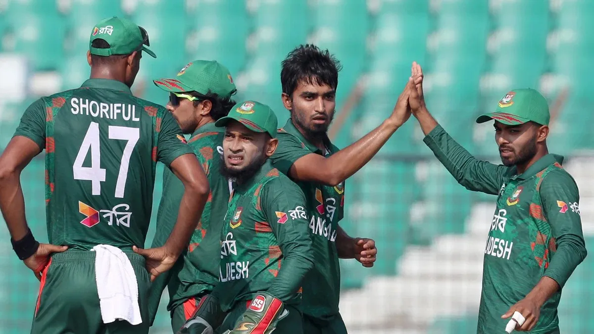 তানজিম সাকিবের পেস আগুনে পুড়ছে শ্রীলঙ্কা