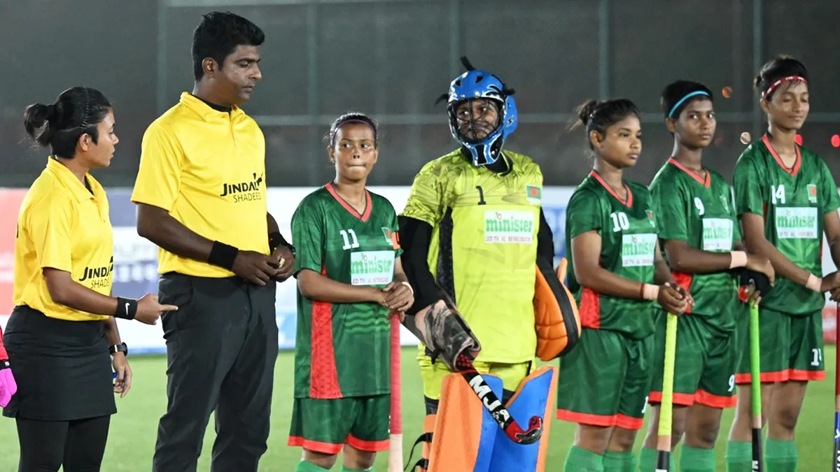 বাংলাদেশ নারী হকি দল ওমানে অষ্টম