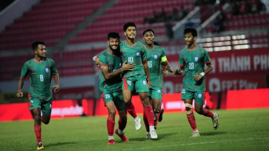 শেষ মুহূর্তের গোলে ভুটানকে হারাল বাংলাদেশ