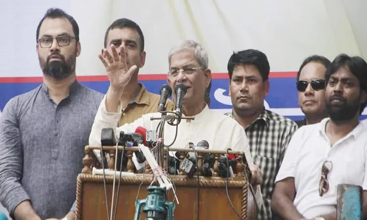 জনগণের হাতে ক্ষমতা ফিরিয়ে দিন : মির্জা ফখরুল