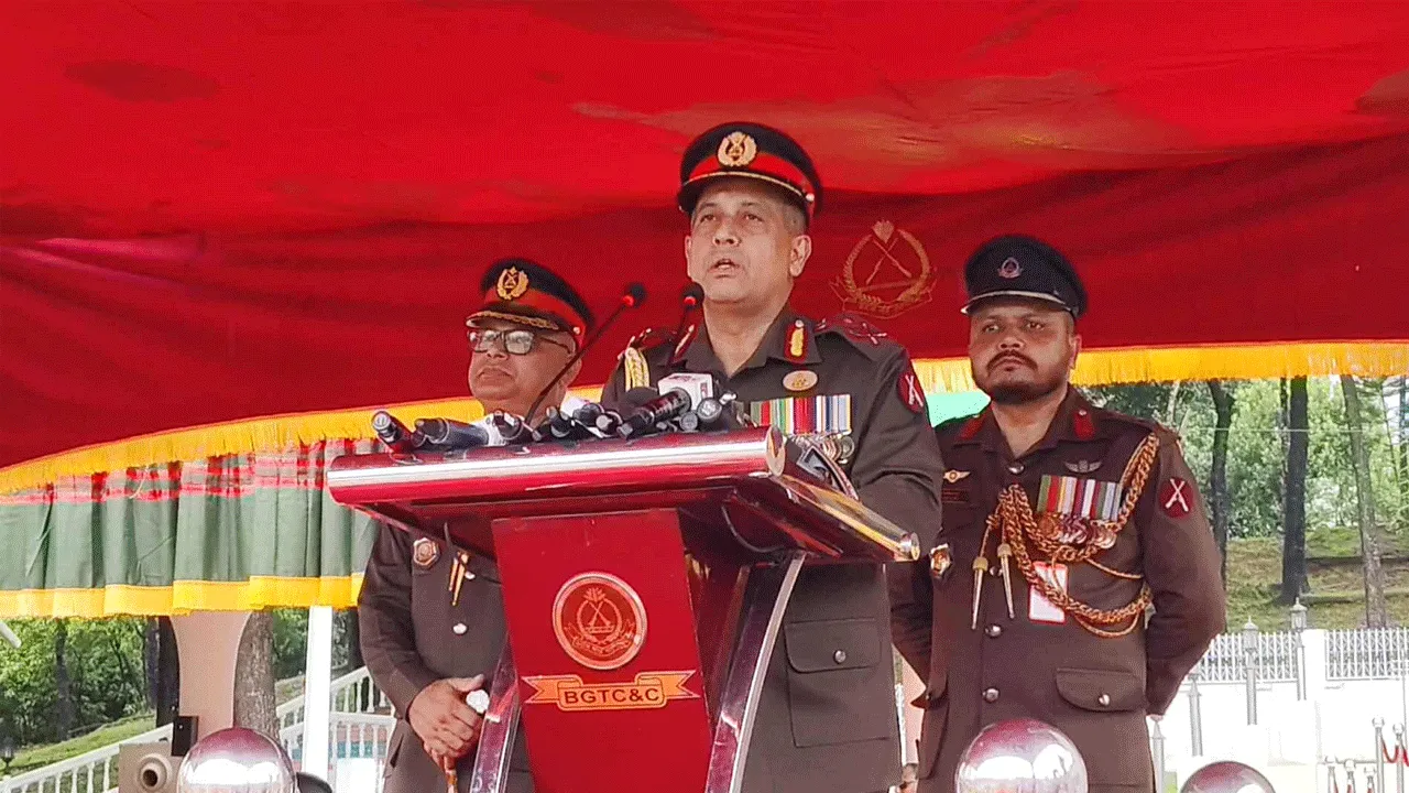 অখণ্ডতা রক্ষায় নবীন সৈনিকেরা জীবন দেবে : বিজিবি ডিজি