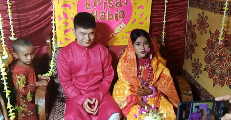 প্রকৃতি দেখতে এসে বাংলাদেশি তরুণীর প্রেমে চীনা যুবক, ধুমধামে বিয়ে