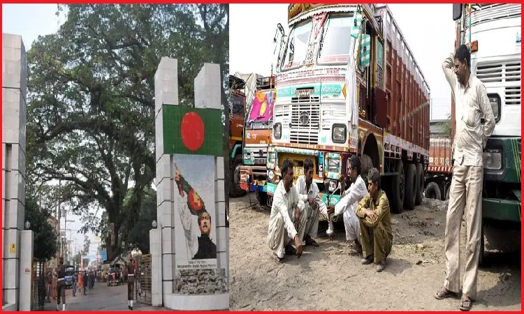 করোনা টেস্টের বাইরে ভারতীয় ট্রাকচালকরা, আতঙ্কিত সবাই