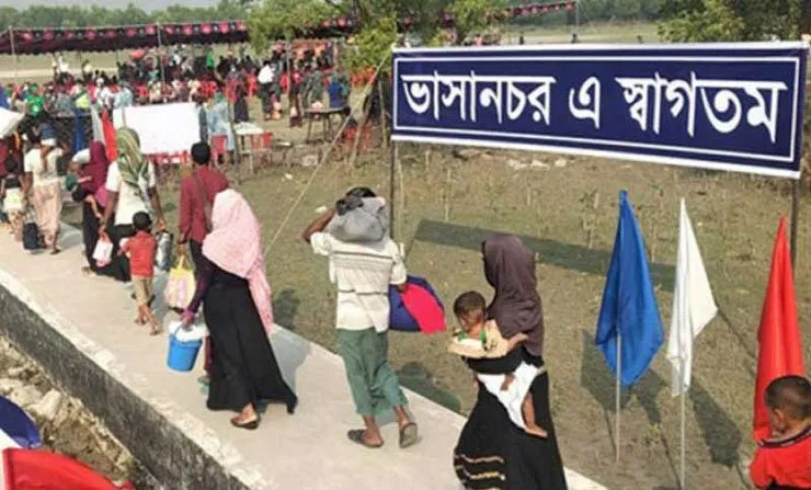 ভাসানচরে গেলো আরও ৫ শতাধিক রোহিঙ্গা