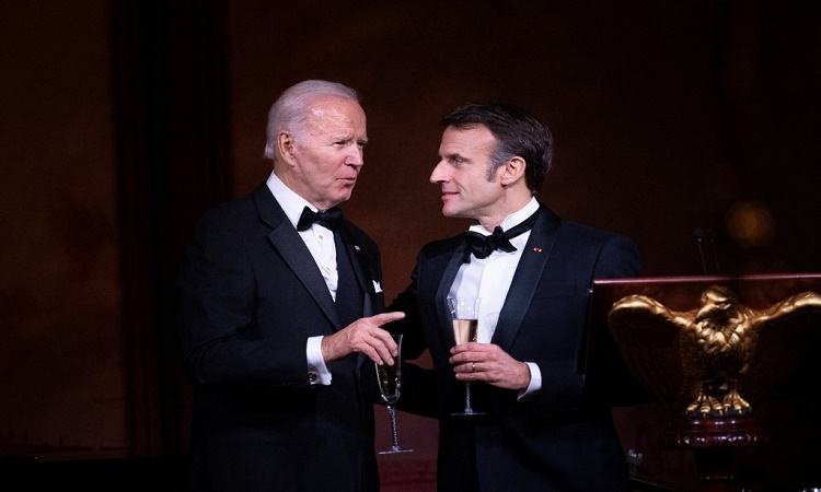 Biden, Macron pledge US-French alliance in Ukraine’s support