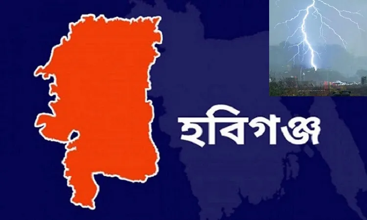 হবিগঞ্জে বজ্রপাতে নিহত ৩