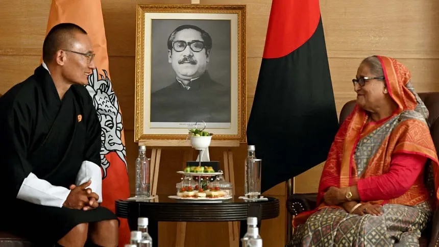 PM reiterates Bangladesh's interest to import hydroelectricity from Bhutan