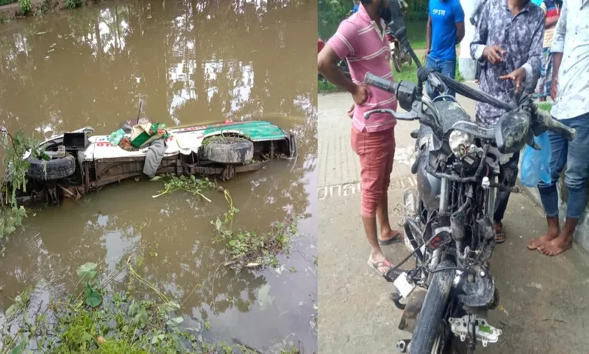 ছেলের লাশ আনতে গিয়ে প্রাণ হারালেন মা