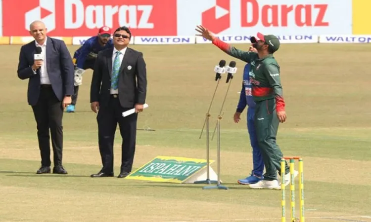 বাংলাদেশ টস জিতে ব্যাটিংয়ে