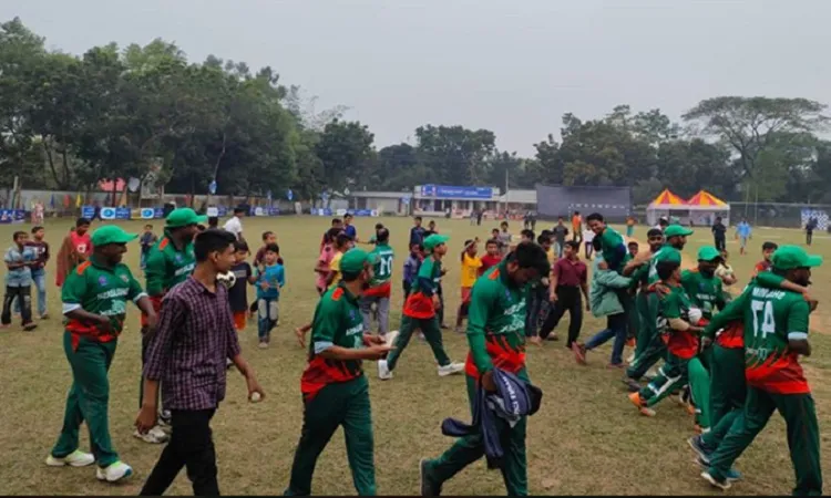 ভারতের বিরুদ্ধে জয় পেলো বাংলাদেশ