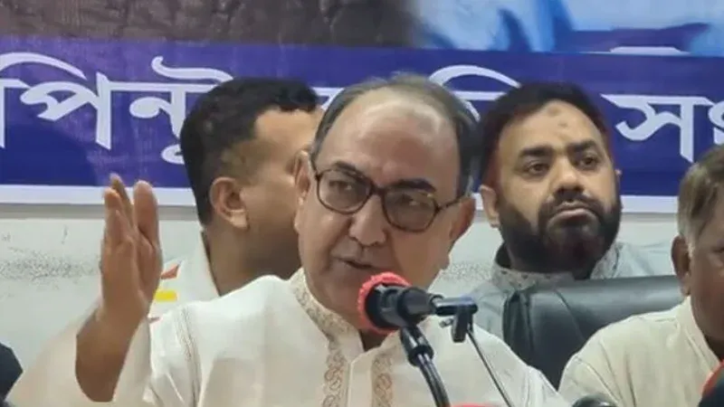 আ. লীগ নেতাদের দেশ ছাড়ার ঘটনা আড়াল করতেই শাহবাগের নাটক: মির্জা আব্বাস