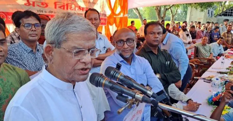 আমরা হিন্দু-মুসলমান ভাগ হবো না: মির্জা ফখরুল