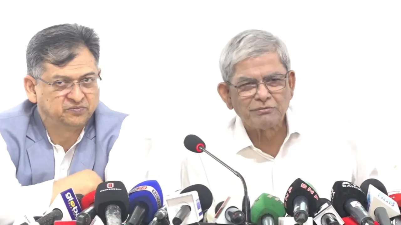 নির্বাচন ছাড়া কোনো কিছুতেই বিশ্বাস করি না : মির্জা ফখরুল