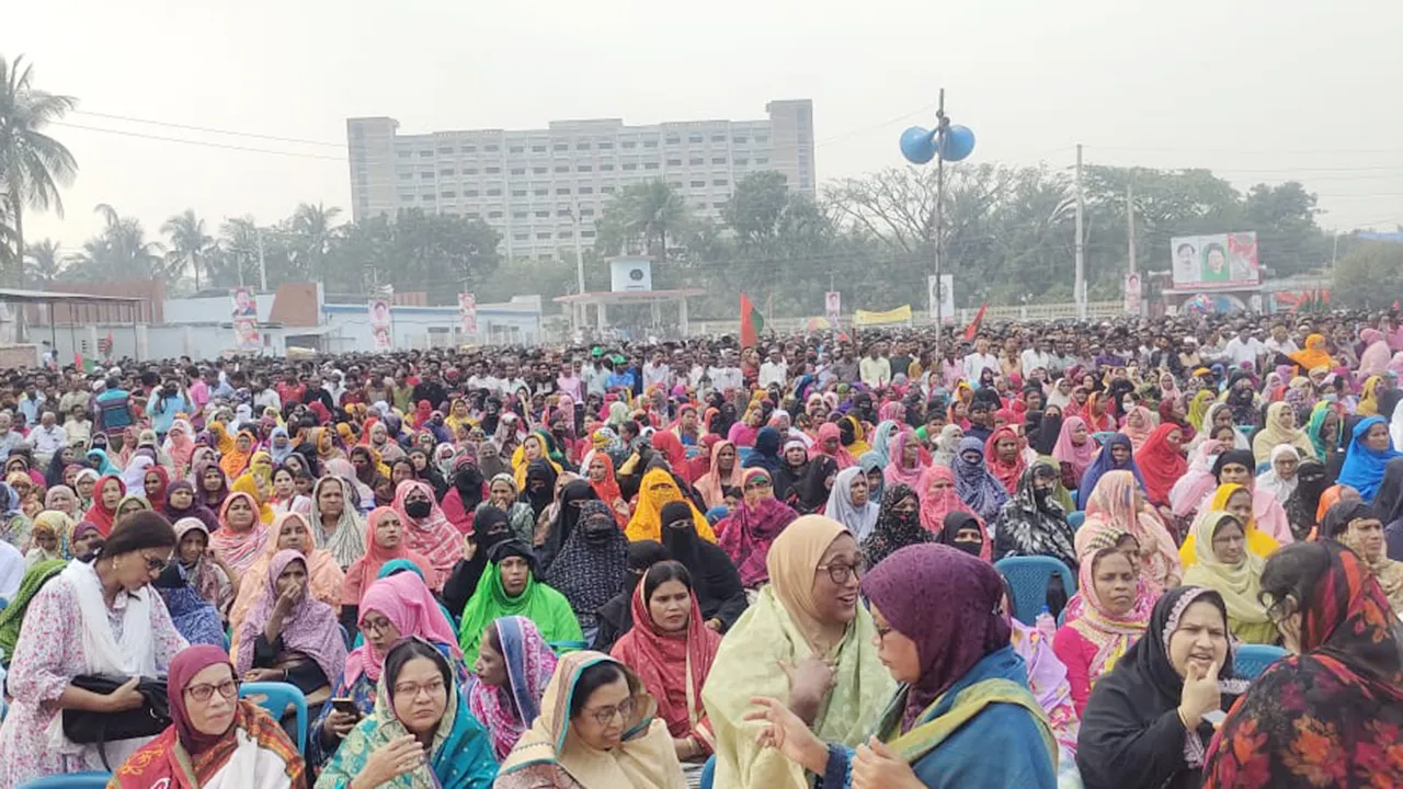 যশোর বিএনপির ‘স্মরণকালের সেরা’ মহাসমাবেশ, পৌঁছেছেন মির্জা ফখরুল