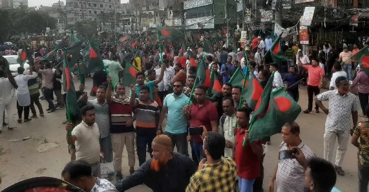ধোলাইখালে পুলিশ-বিএনপি সংঘর্ষ