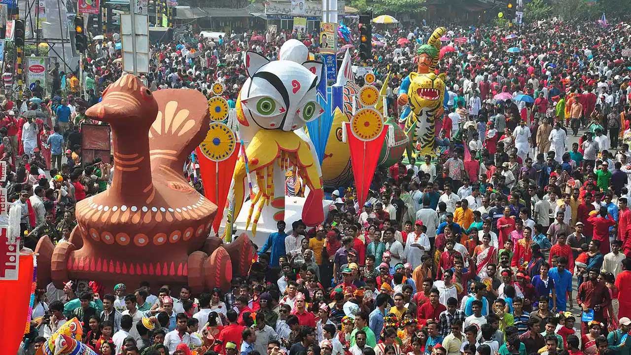 বাঙালির সর্বজনীন উৎসব পয়লা বৈশাখ আজ